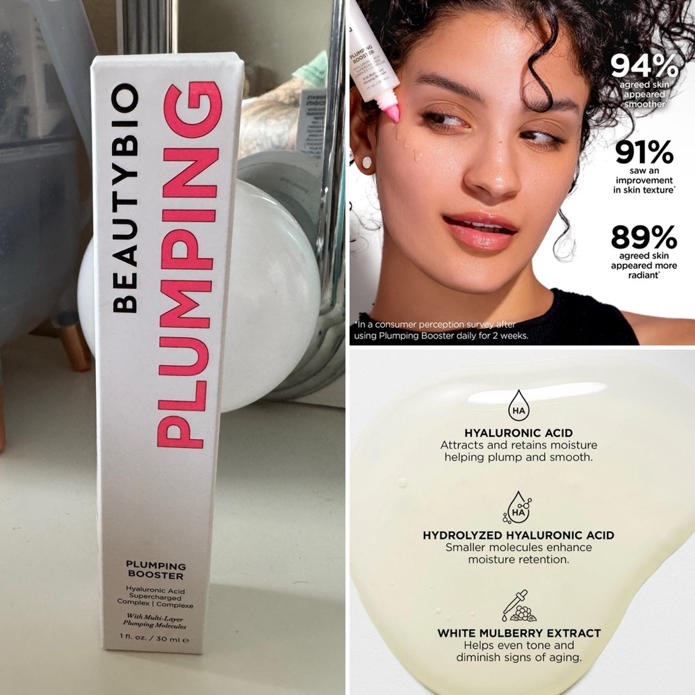 Beauty Bio Plumping Booster Hyaluronic Acid Serum